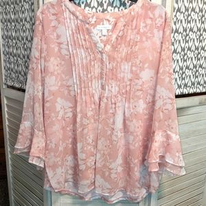 Charter Club floral blouse